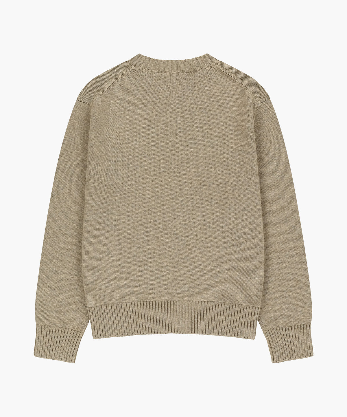 Marithe & Francois Girbaud - Small Classic Logo Knit Pullover (Oatmeal) product image 6 | TRAB K-Fashion Australia