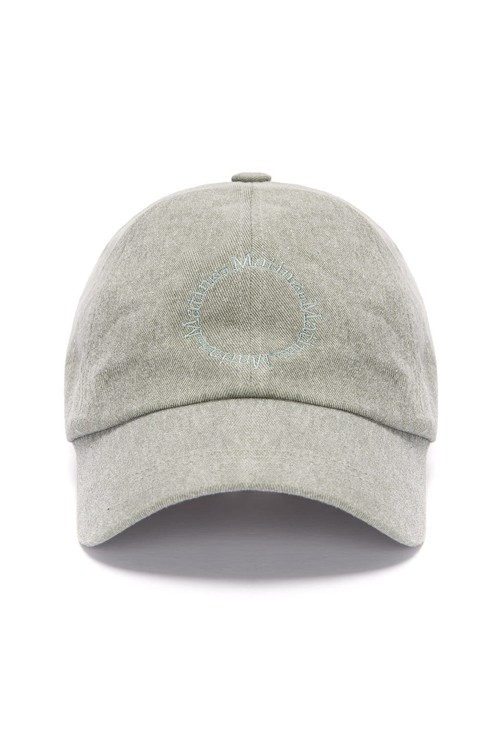 Matin Kim - Macaron Logo Ball Cap (Charcoal) product image 5 | TRAB K-Fashion Australia