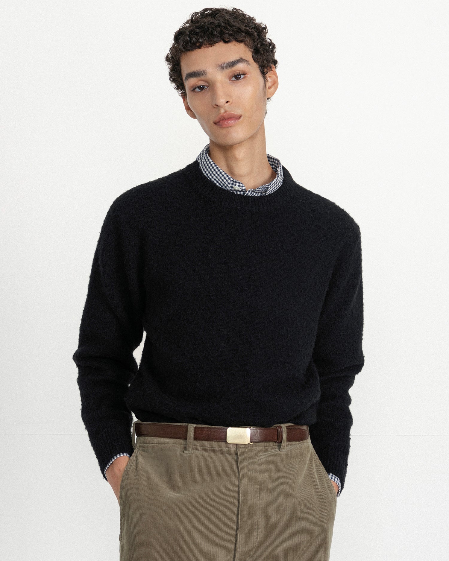 Brownyard - Brushed Sweater (Black) product image 3 | TRAB K-Fashion Australia