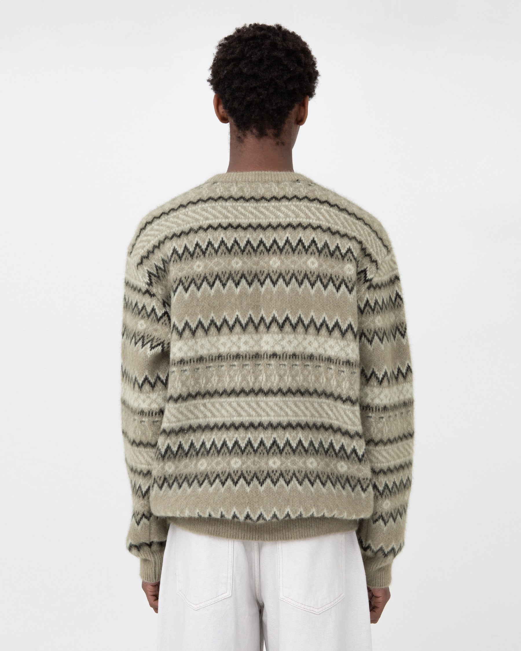 Brownyard - Fair Isle Sweater (Beige) product image 2 | TRAB K-Fashion Australia