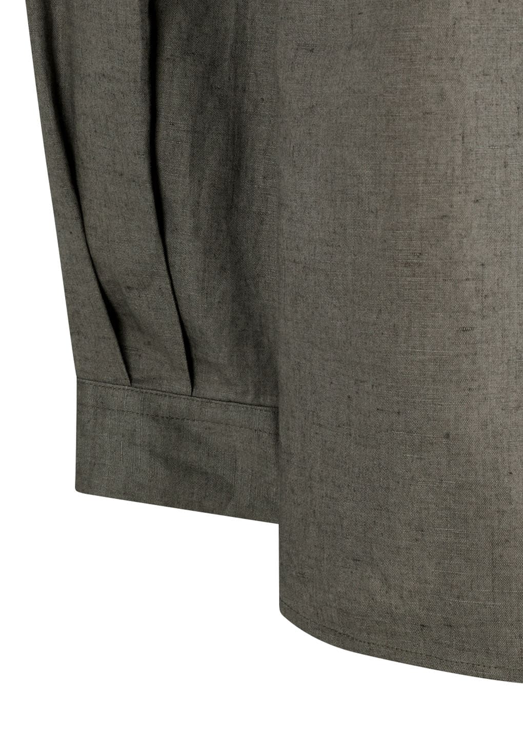 Amomento - Linen Oversized Shirt (Khaki) product image 10 | TRAB K-Fashion Australia