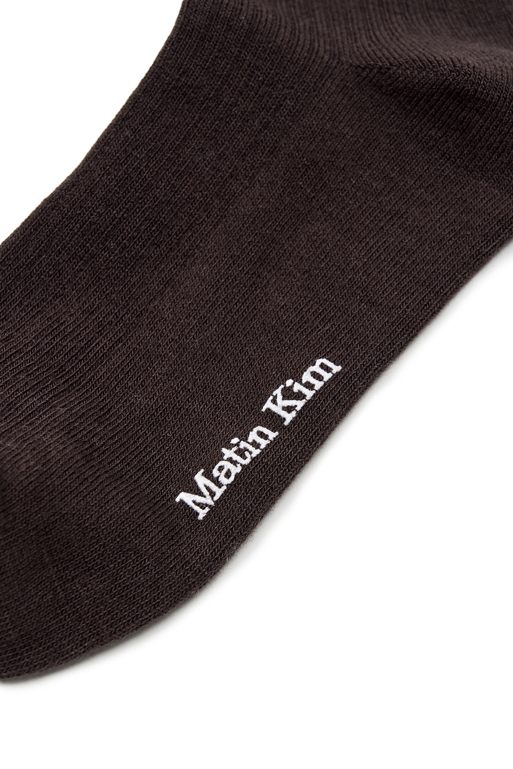 Matin Kim - Two Tone Layered Socks (Brown) product image 4 | TRAB K-Fashion Australia