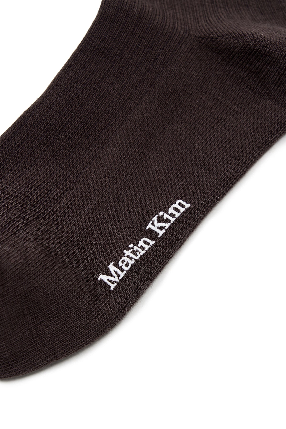 Matin Kim - Two Tone Layered Socks (Brown) product image 4 | TRAB K-Fashion Australia