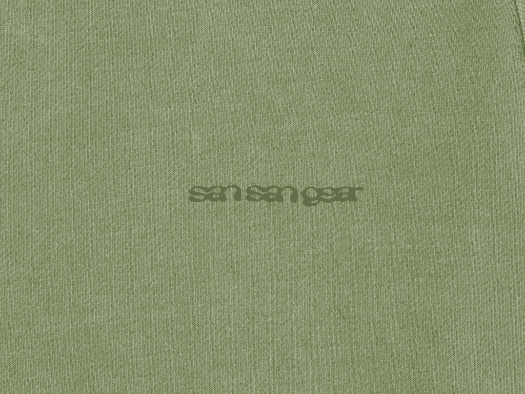 San San Gear - Zipper Pocket Hoodie (Green) product image 11 | TRAB K-Fashion Australia