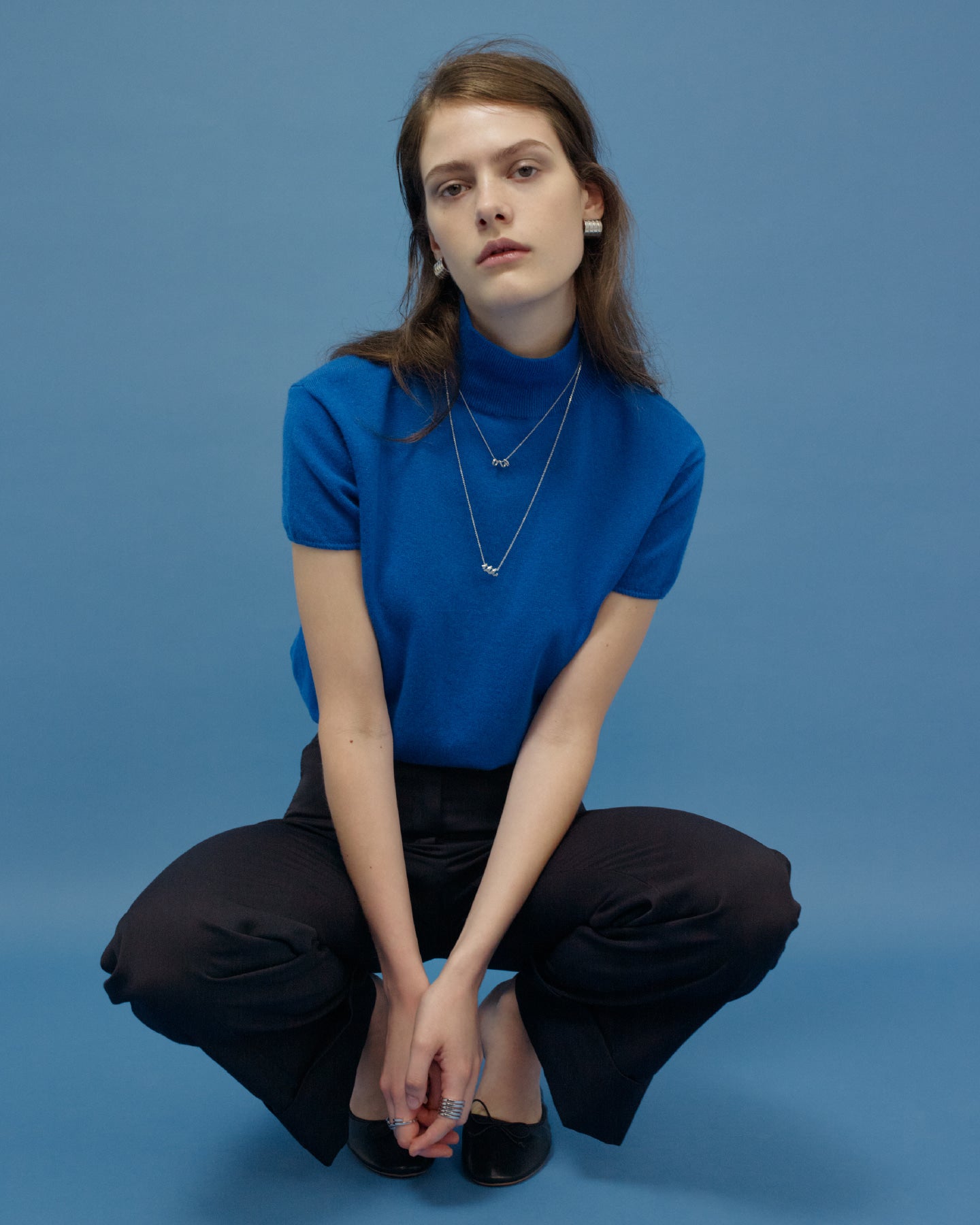 Numbering - Rounded Coil Pendant Necklace #4707 product image 4 | TRAB K-Fashion Australia