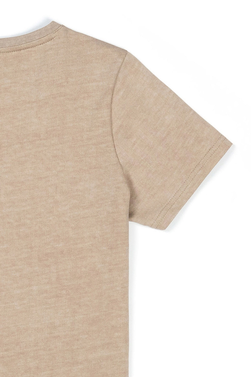 Ioedle - Freefall Fastening Boat Neck T-Shirt Yellow (Brown) product image 1 | TRAB K-Fashion Australia
