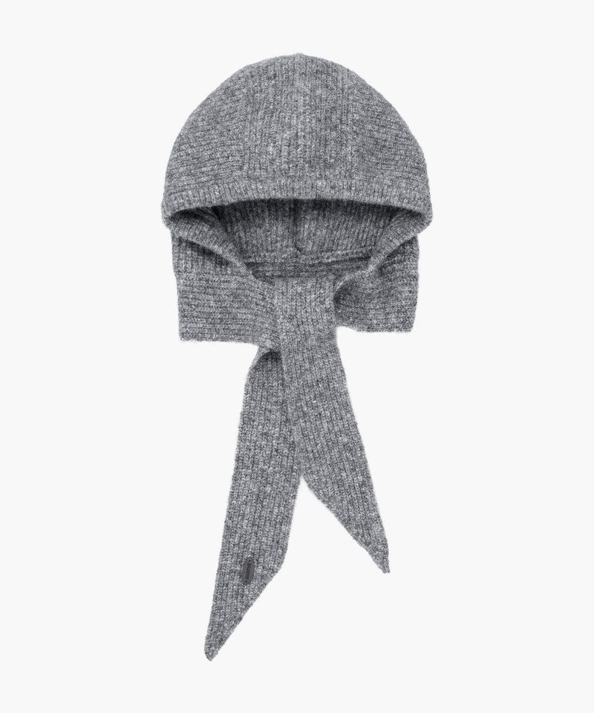 Marithe & Francois Girbaud - Regular Logo Scarf Balaclava (Melange Gray) product image 1 | TRAB K-Fashion Australia