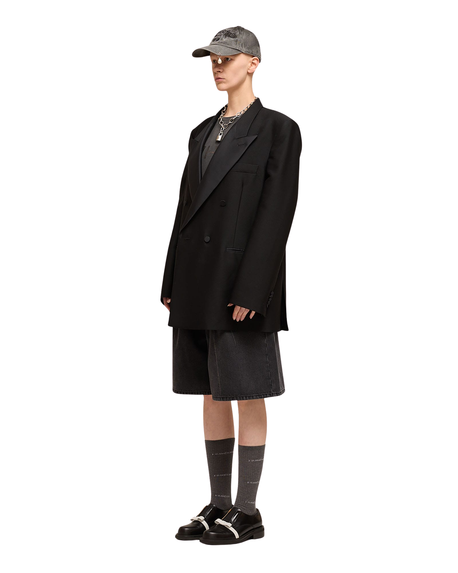 Kimhe Kim - Wool-Silk Tuxedo Jacket (Black) product image 18 | TRAB K-Fashion Australia