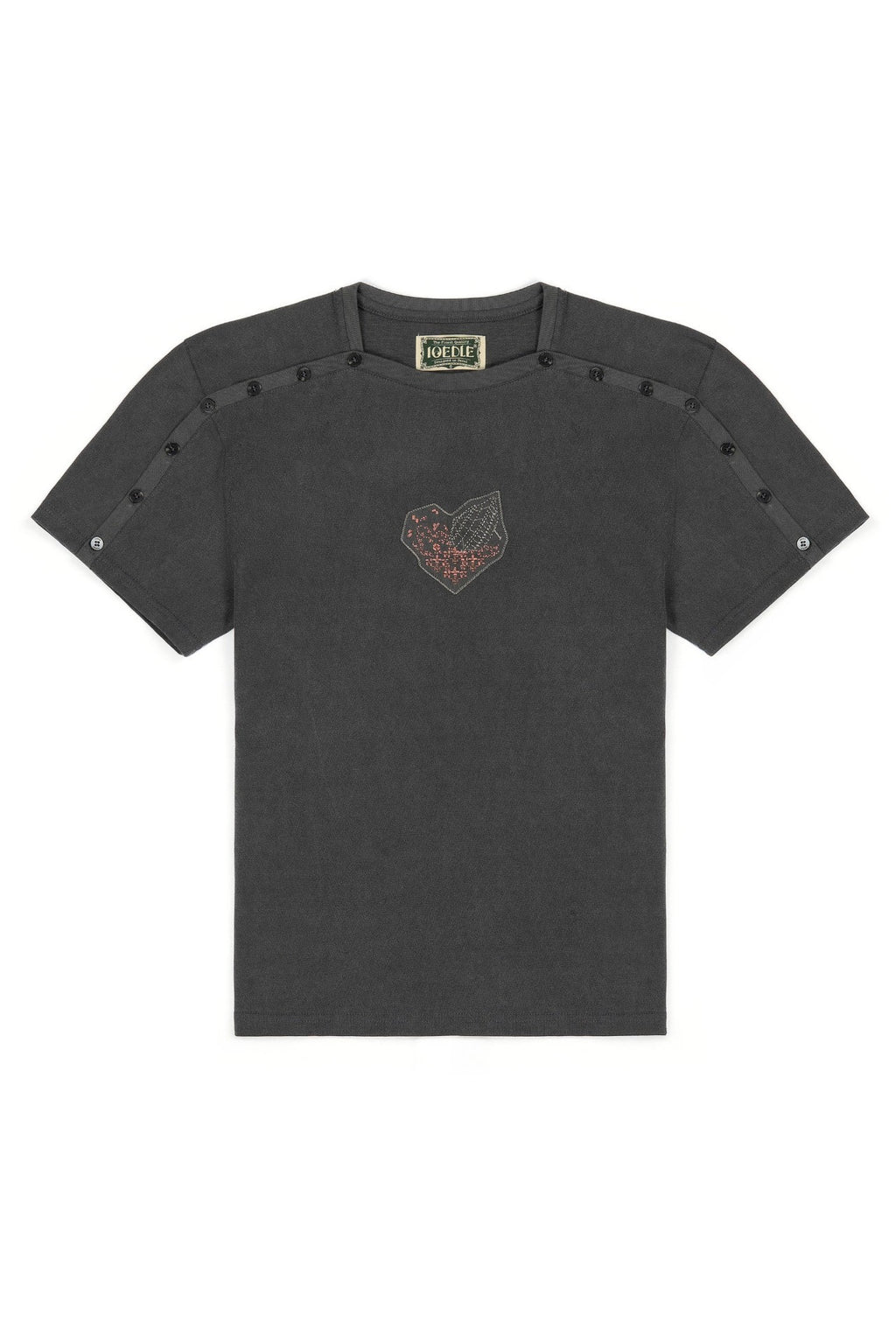 Ioedle - Instant Fastening T-Shirt (Charcoal) product image 3 | TRAB K-Fashion Australia