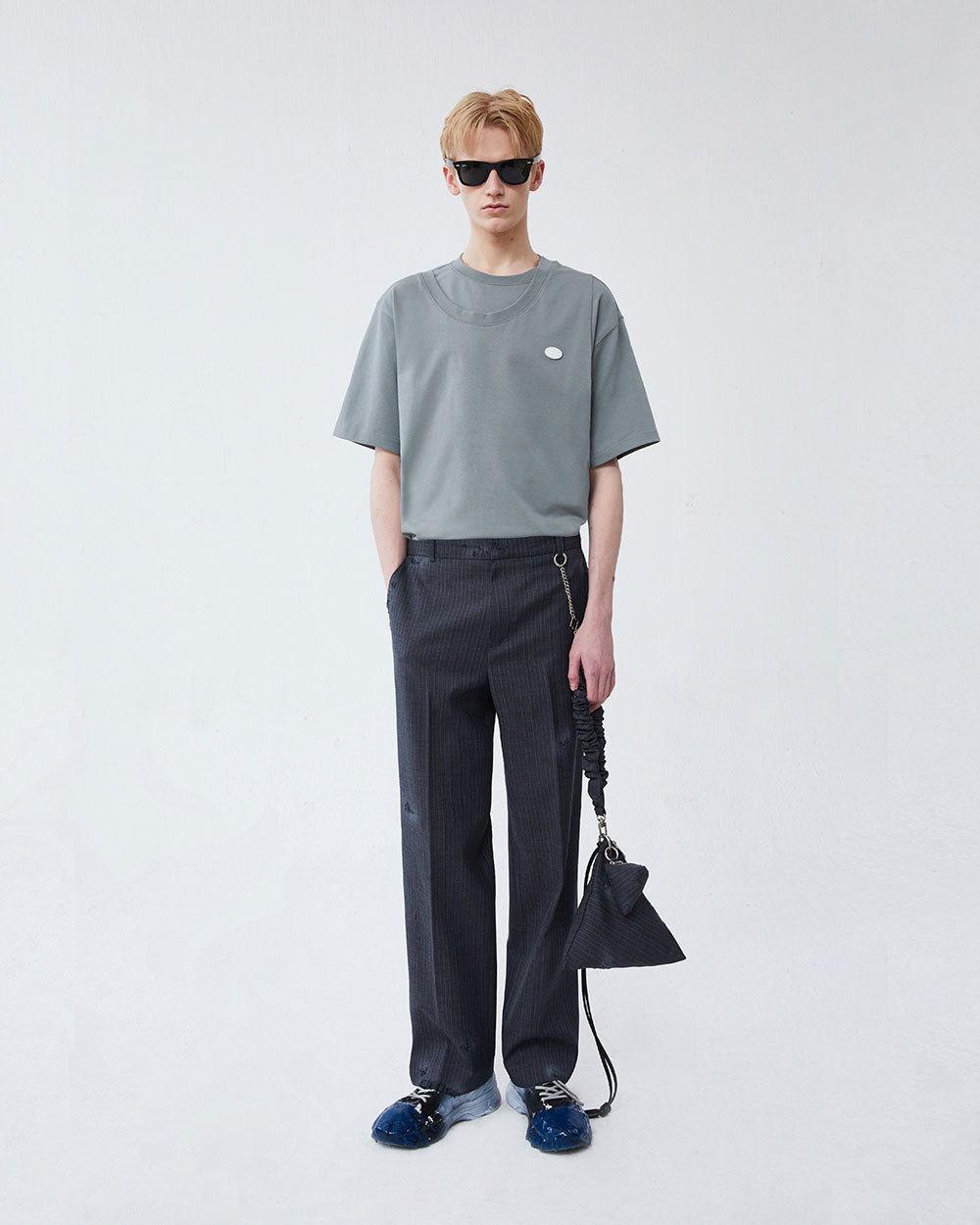 Ader Error - Toble slacks (Grey) product image 6 | TRAB K-Fashion Australia