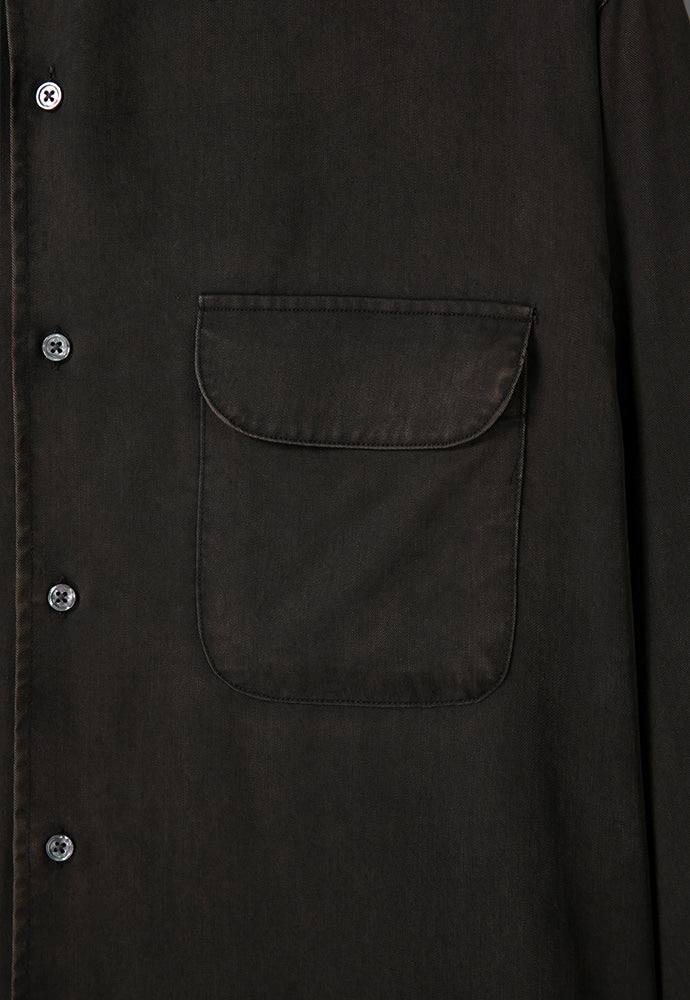 Art if acts - Tencel Two Pocket Shirt (Faded Black) product image 10 | TRAB K-Fashion Australia