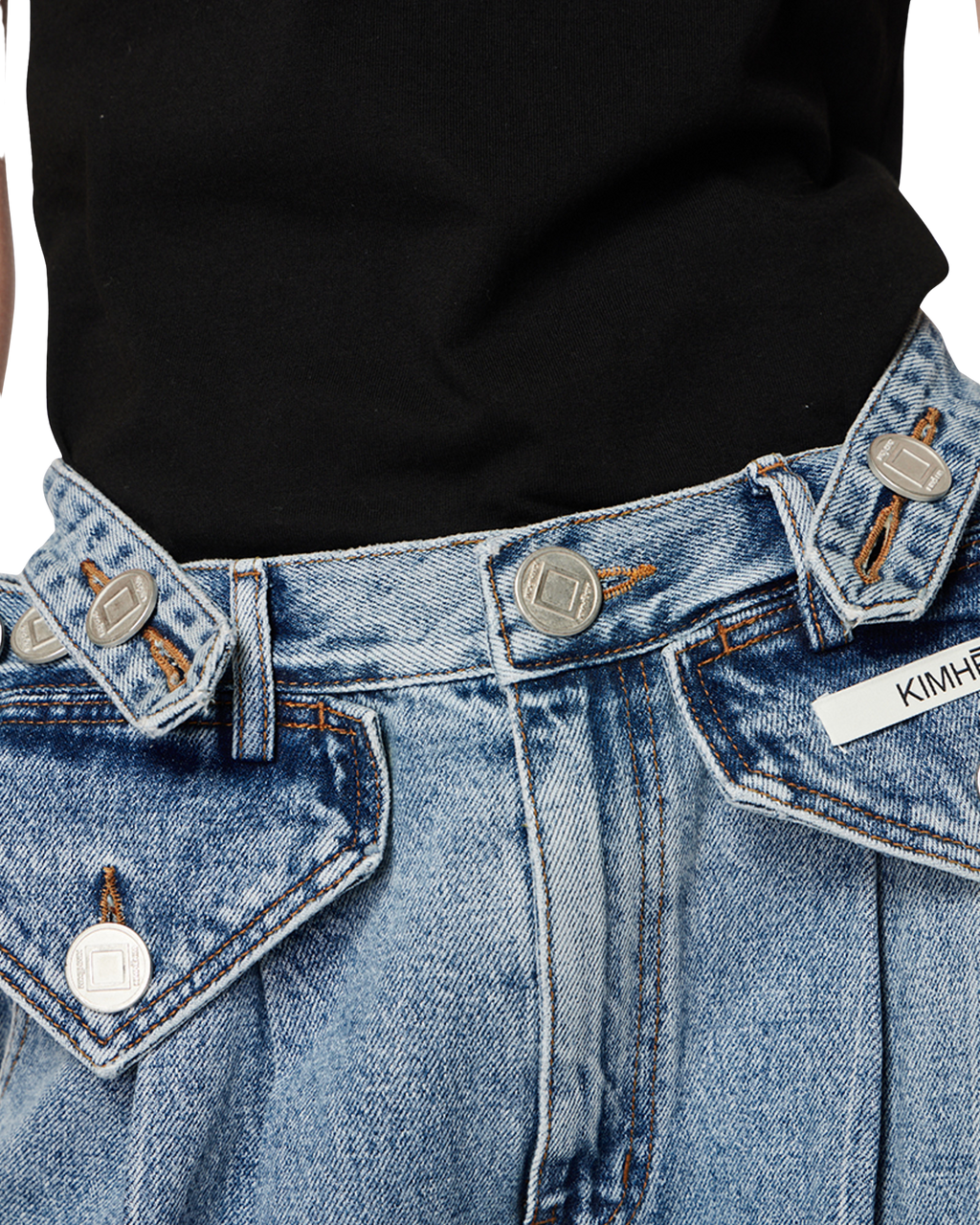 Kimhe Kim - Two Pocket Pants (Sky Blue) product image 7 | TRAB K-Fashion Australia