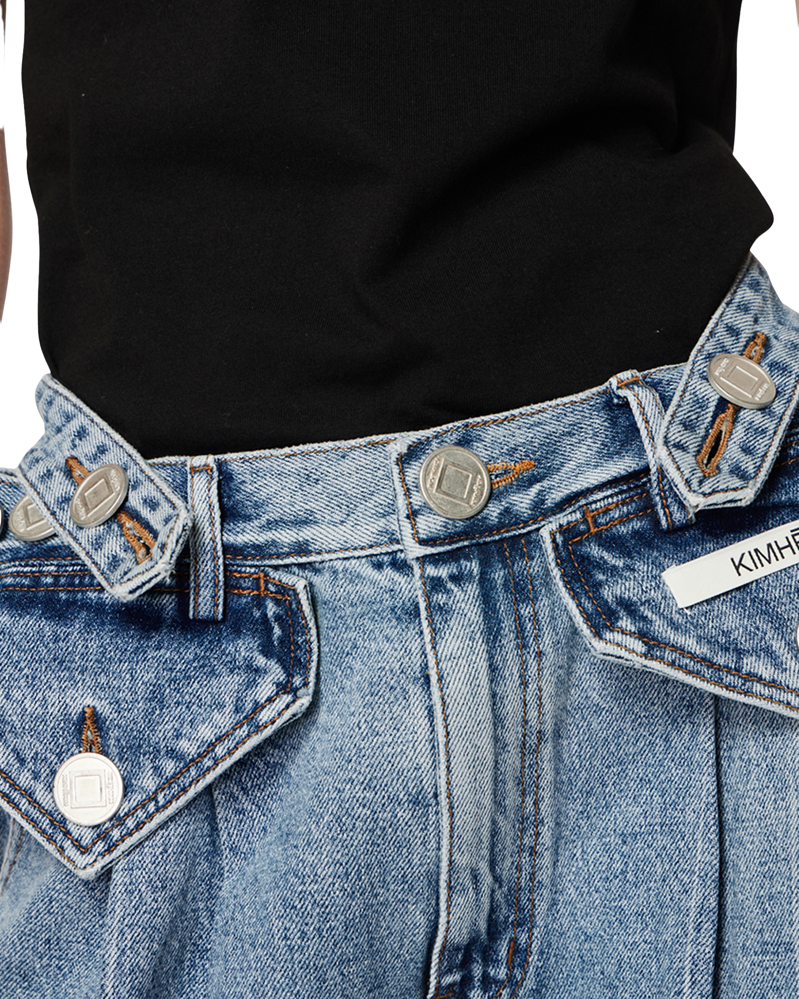Kimhe Kim - Two Pocket Pants (Sky Blue) product image 7 | TRAB K-Fashion Australia