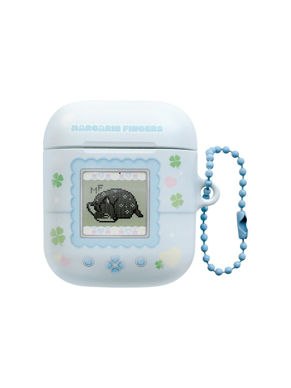 Margarin Fingers - Deer Tamagotchi Air Pods Case (Light Blue) product image 1 | TRAB K-Fashion Australia