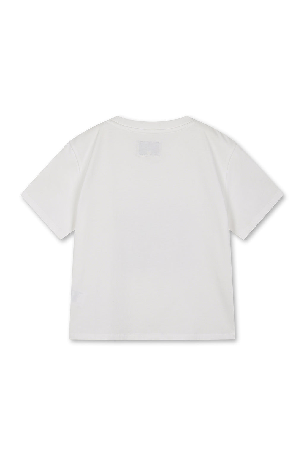 Matin Kim - Animal Graffiti Graphic Crop Top (White) product image 2 | TRAB K-Fashion Australia