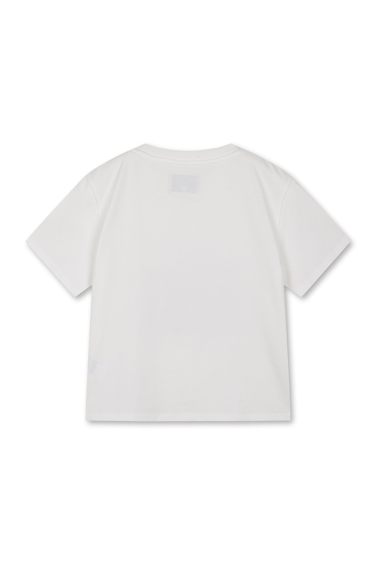 Matin Kim - Animal Graffiti Graphic Crop Top (White) product image 2 | TRAB K-Fashion Australia