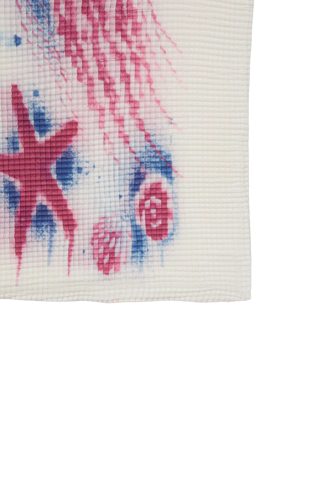 Deinet - Pleated Graphic T-Shirt (White) product image 5 | TRAB K-Fashion Australia