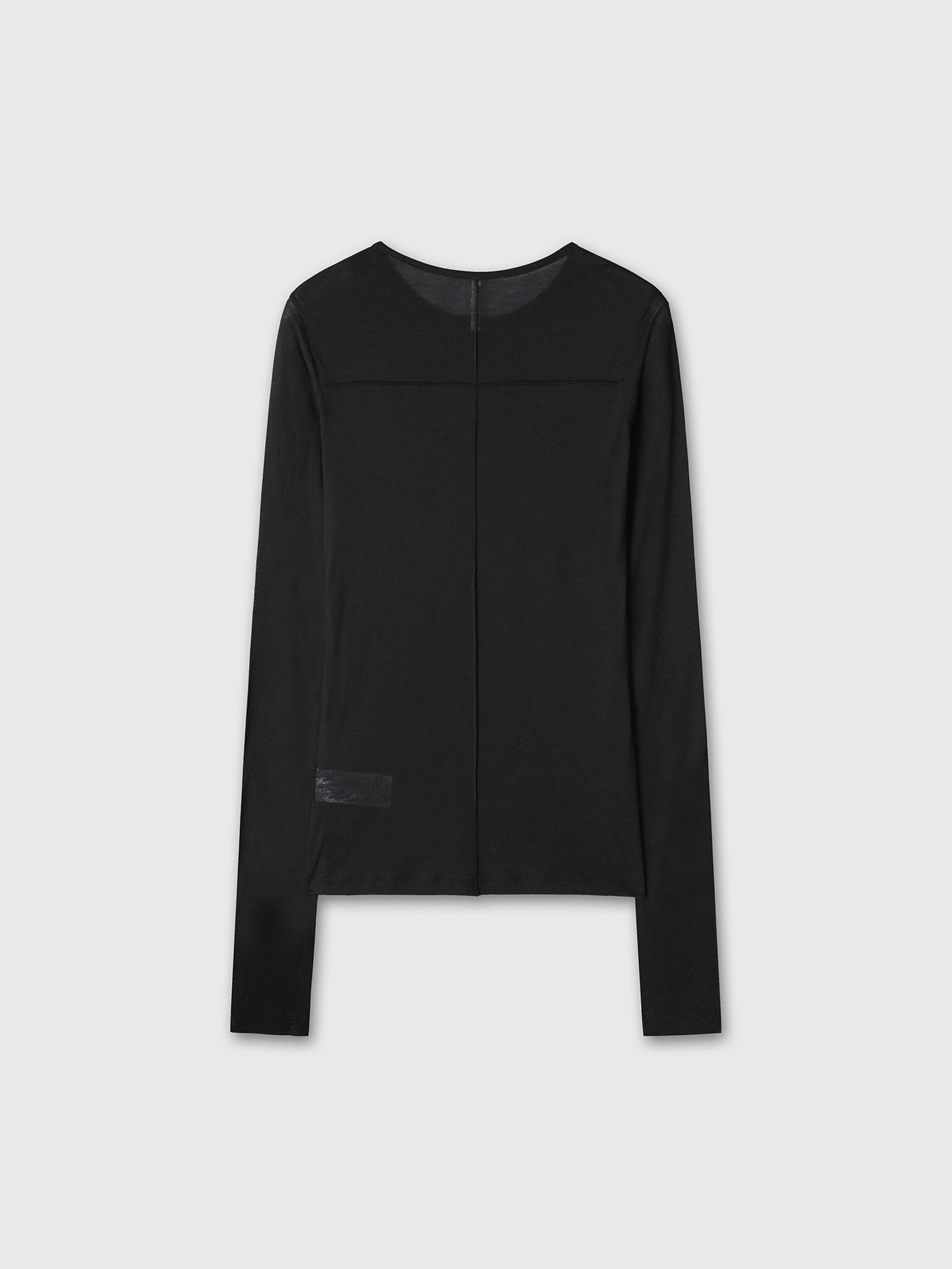 Tonywack - Wool Tencel Pintuck Long Sleeve (Black) product image 8 | TRAB K-Fashion Australia