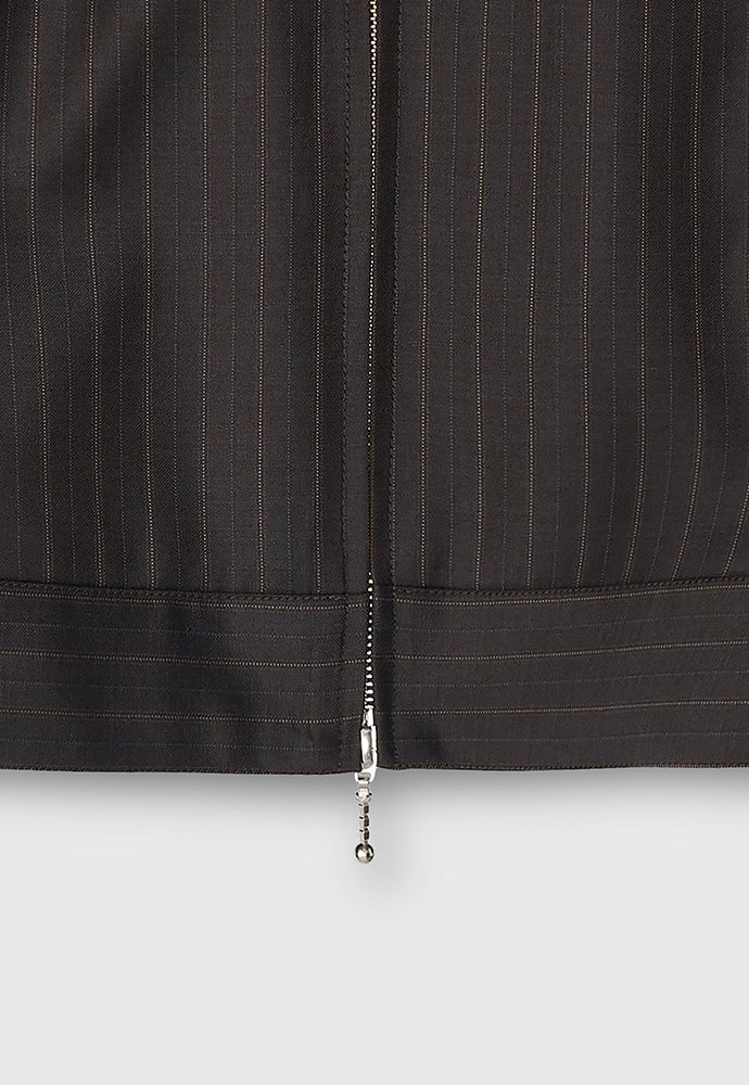 Tonywack - Worsted Wool Western Blouson Jacket (Brown Stripe) product image 16 | TRAB K-Fashion Australia