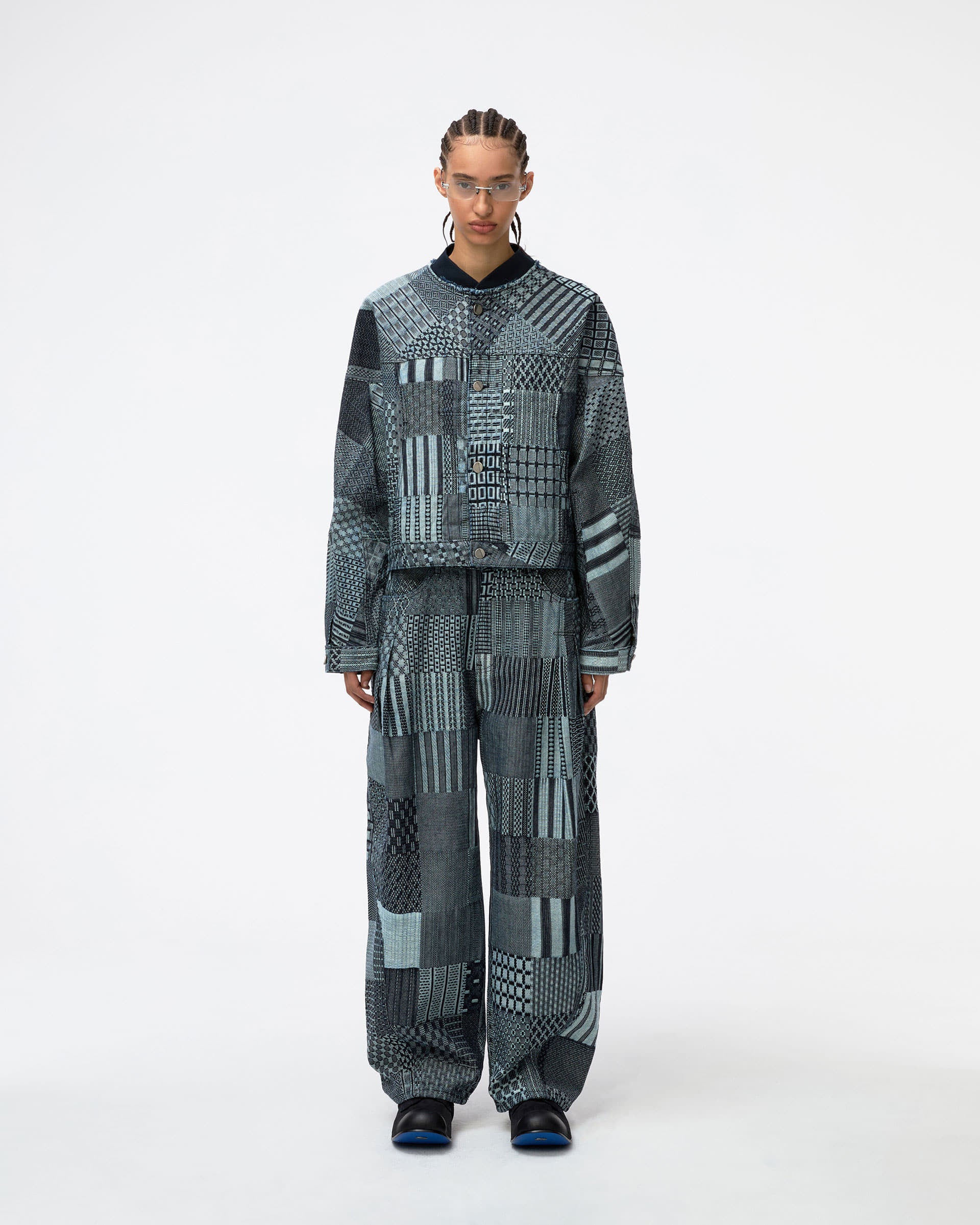 Ader Error - Collaz Jacket Product. 21 (Blue) product image 2 | TRAB K-Fashion Australia