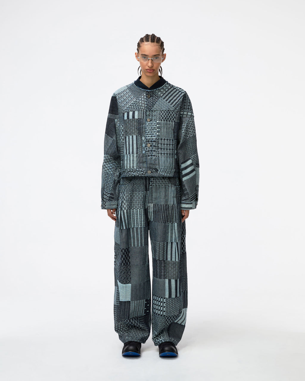 Ader Error - Collaz Jacket Product. 21 (Blue) product image 2 | TRAB K-Fashion Australia