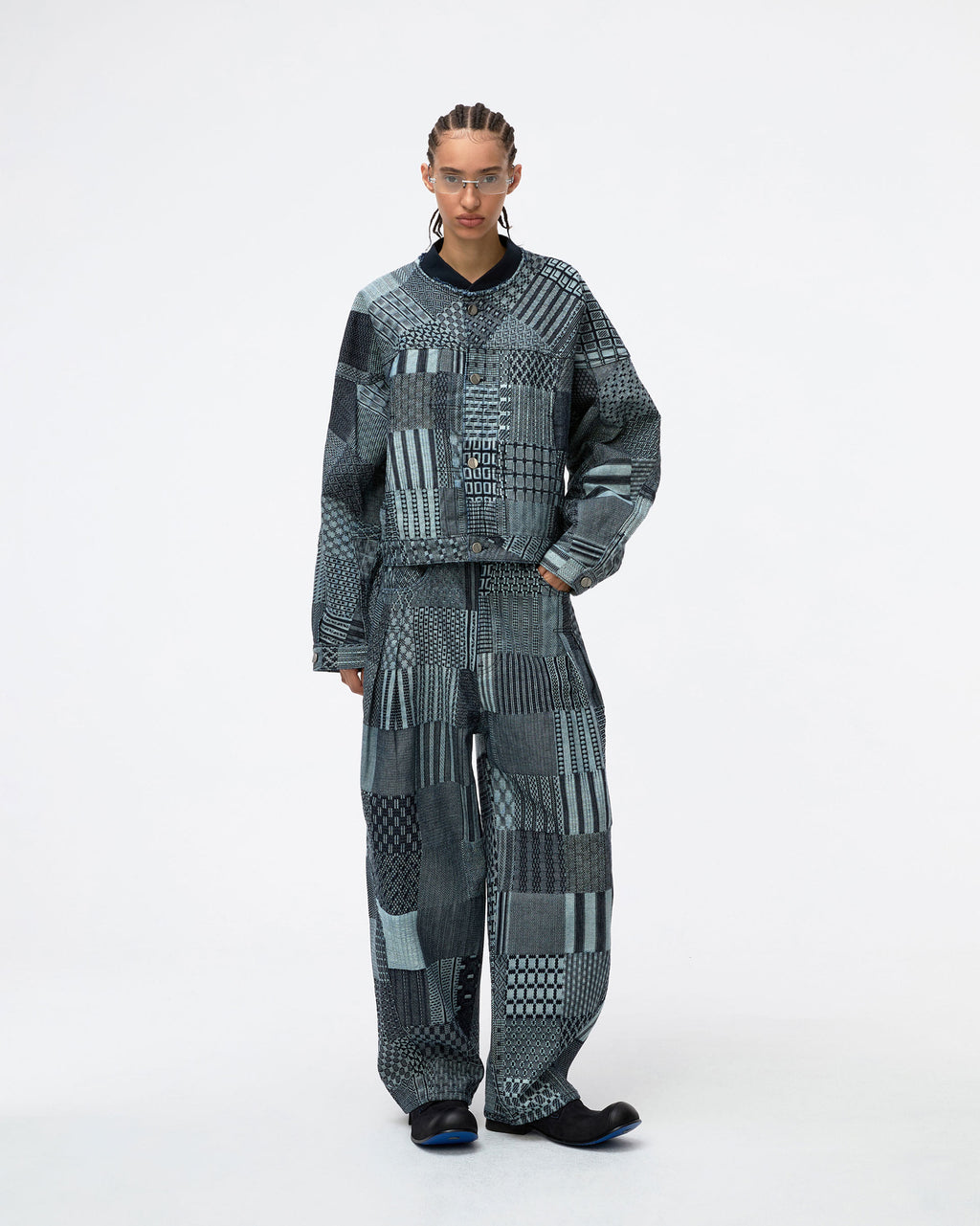 Ader Error - Collaz Jacket Product. 21 (Blue) product image 4 | TRAB K-Fashion Australia