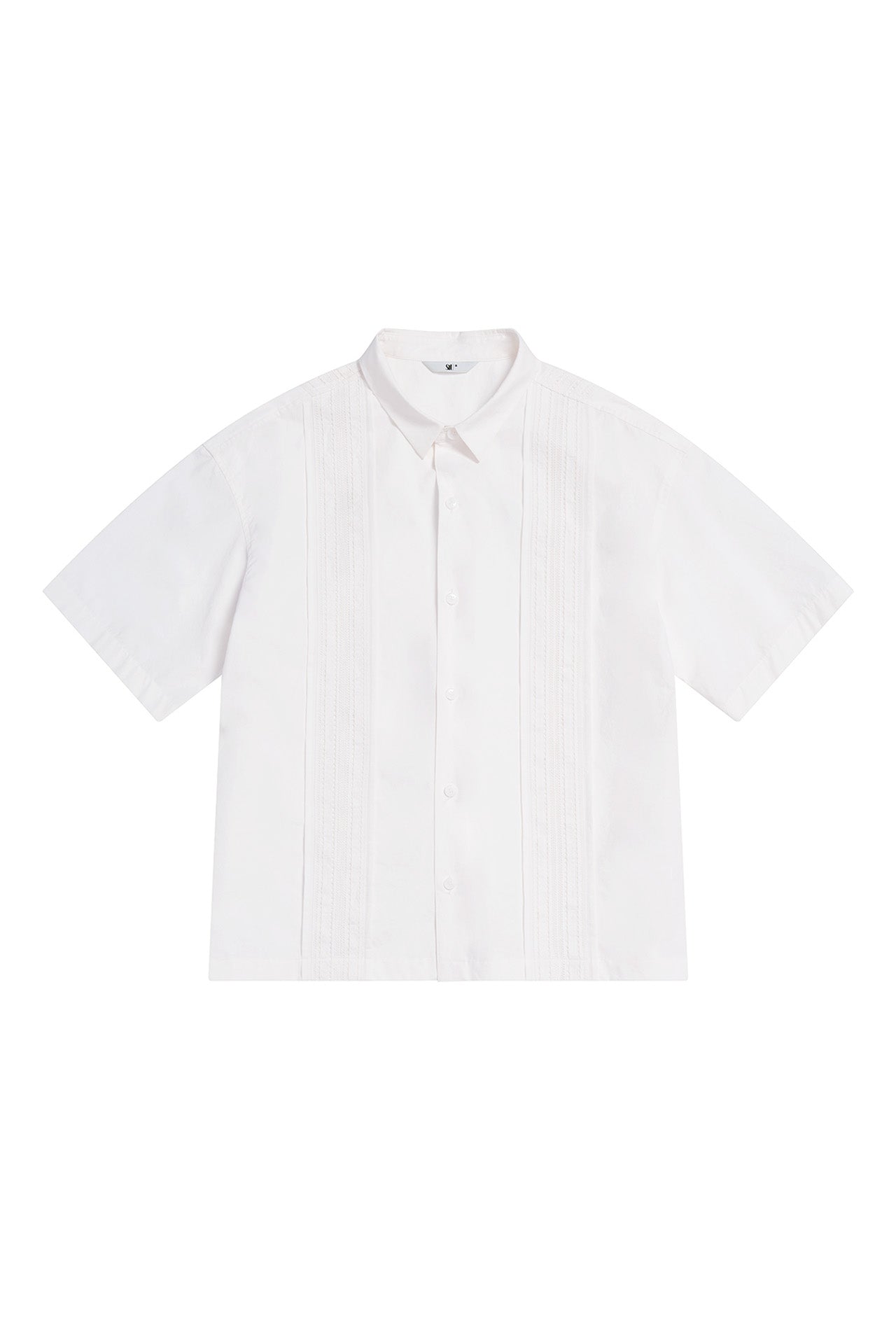 STU - Lace Panel Shirt (White) product image 17 | TRAB K-Fashion Australia