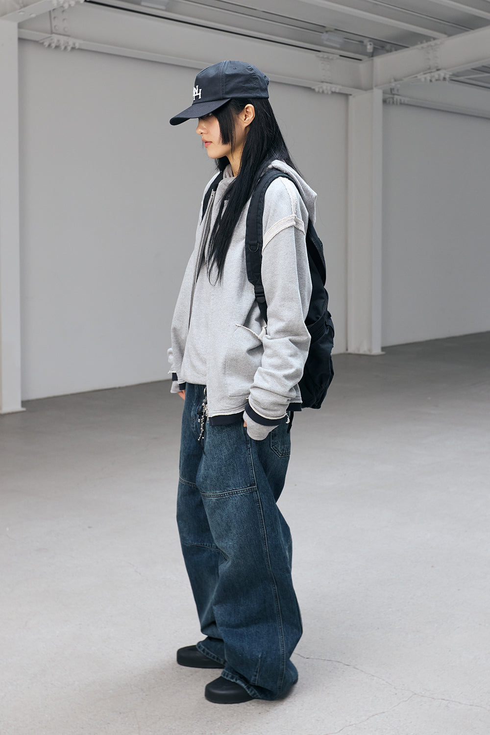 Hatchingroom - Ringer Cardigan (M.Grey) product image 8 | TRAB K-Fashion Australia