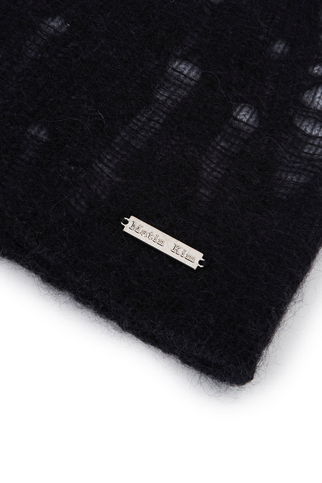 Matin Kim - Vintage Layer Knit Beanie (Black) product image 3 | TRAB K-Fashion Australia