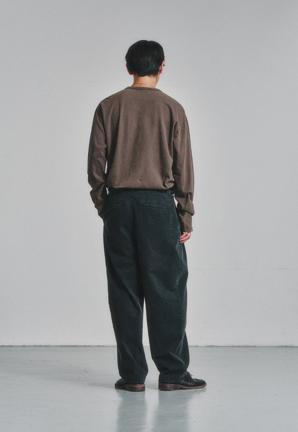 Art if acts - Garment Dyed Henley Long Sleeve (Charcoal) product image 4 | TRAB K-Fashion Australia