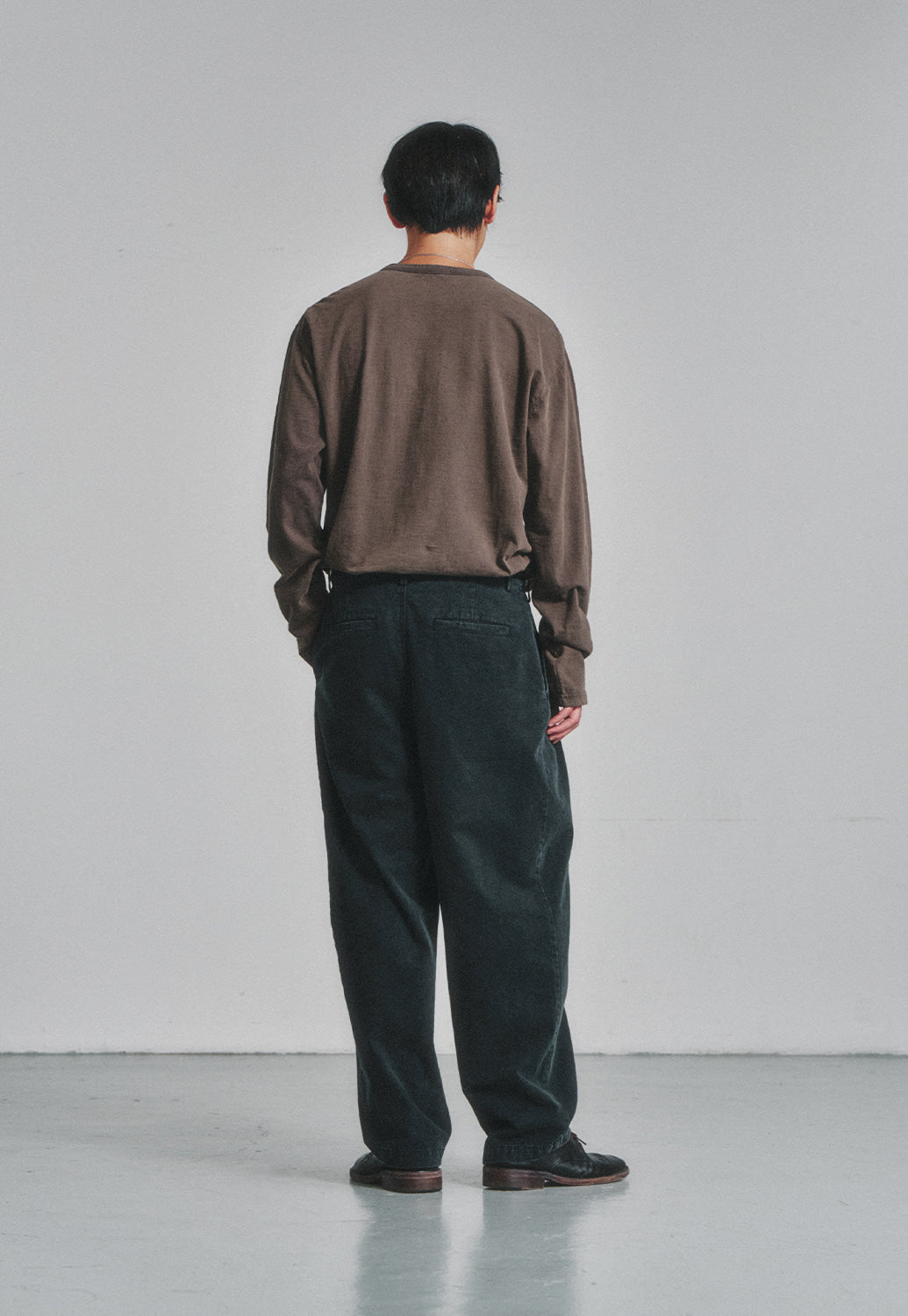 Art if acts - Garment Dyed Henley Long Sleeve (Charcoal) product image 4 | TRAB K-Fashion Australia