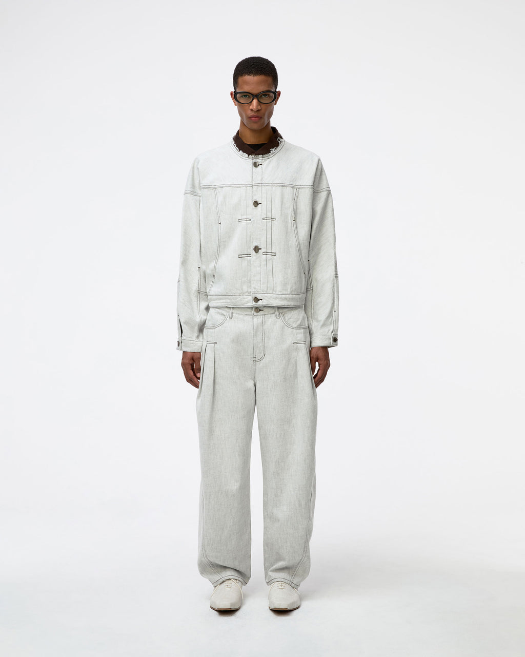 Ader Error - Jacket Product. 21 (White) product image 2 | TRAB K-Fashion Australia