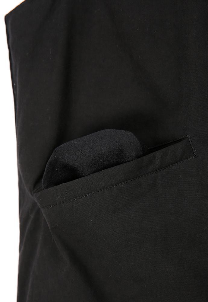 Art if acts - Shawl Collar Down Vest (Black) product image 16 | TRAB K-Fashion Australia