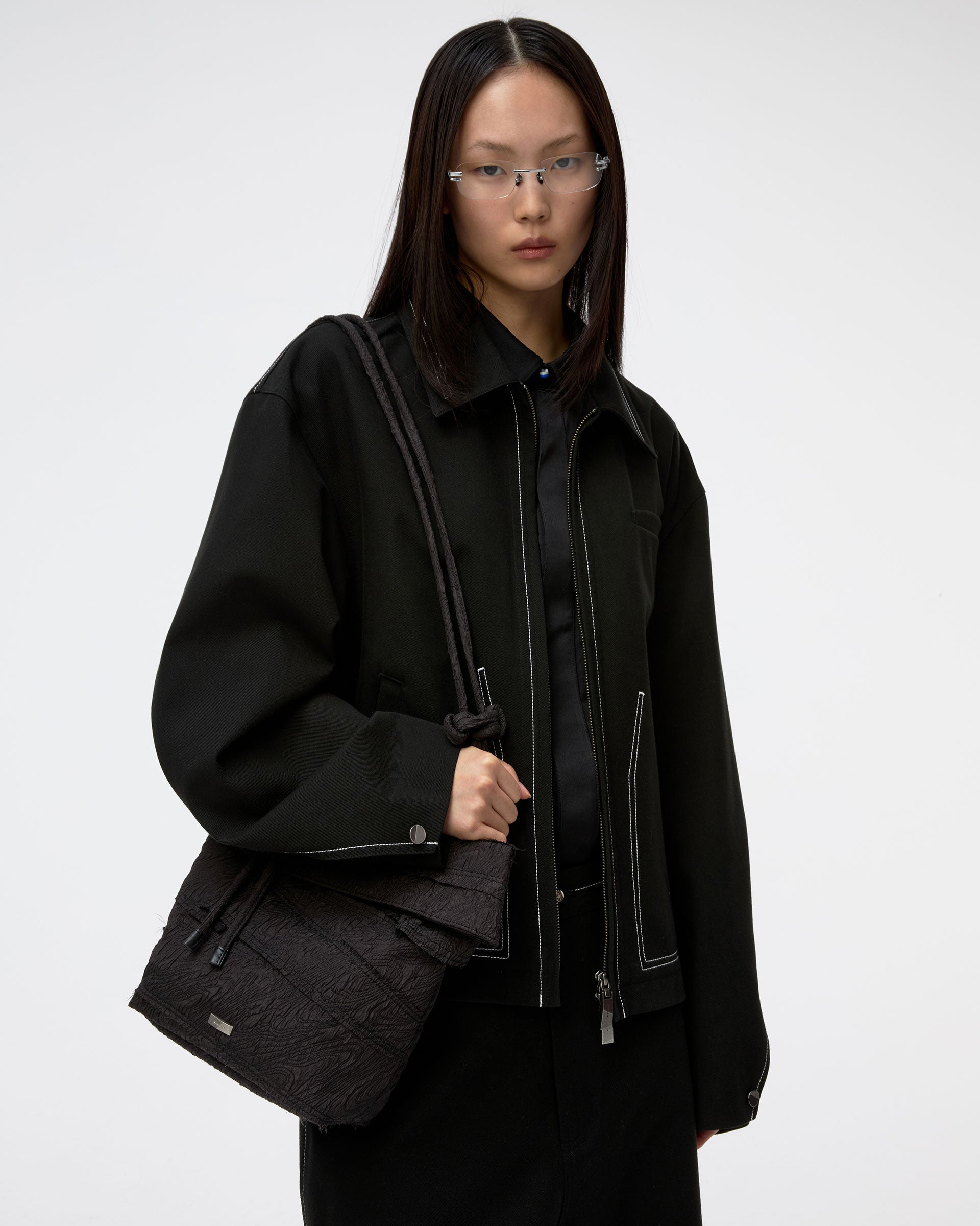 Ader Error - Jacket Product. 22 (Noir) product image 6 | TRAB K-Fashion Australia