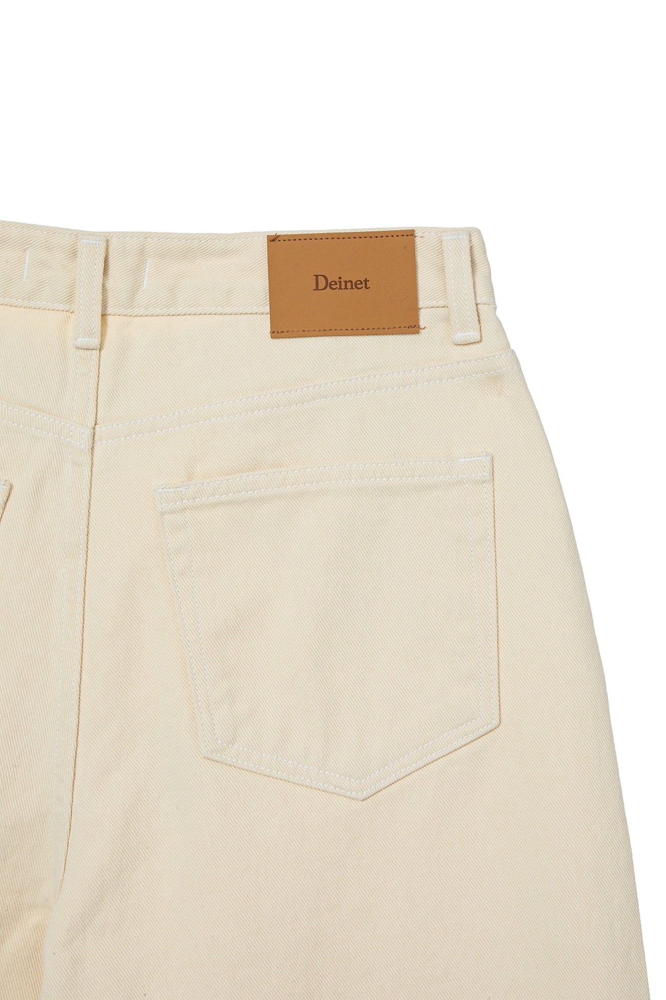 Deinet - Twill Cotton Jeans (Oatmeal) product image 13 | TRAB K-Fashion Australia