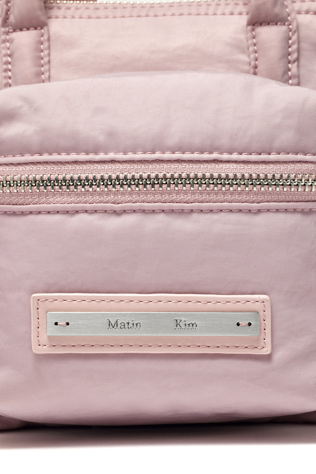 Matin Kim - Padded Cargo Two Way Mini Bag (Pink) product image 3 | TRAB K-Fashion Australia