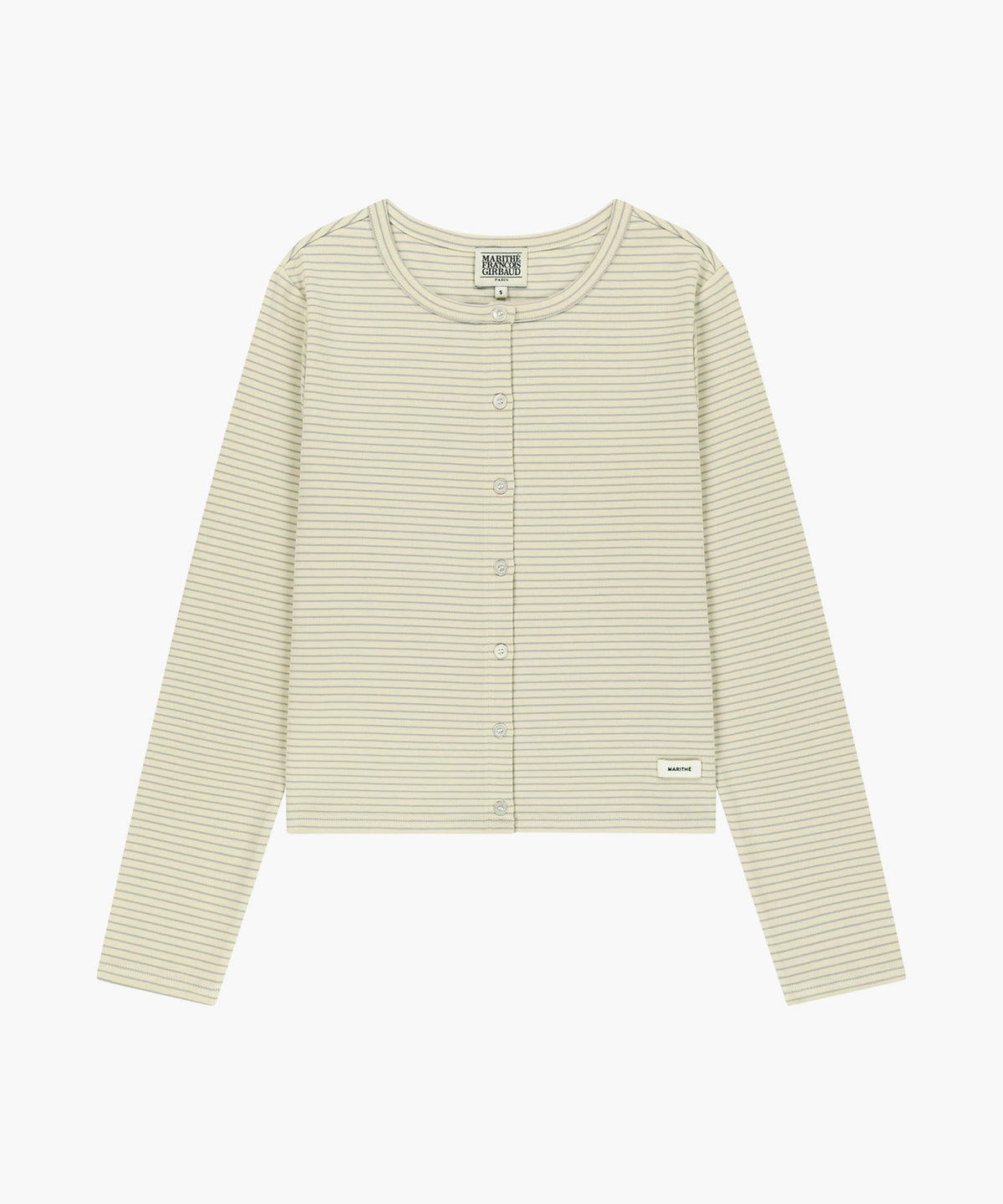 Marithe & Francois Girbaud - Basic Cotton Cardigan (Butter) product image 5 | TRAB K-Fashion Australia