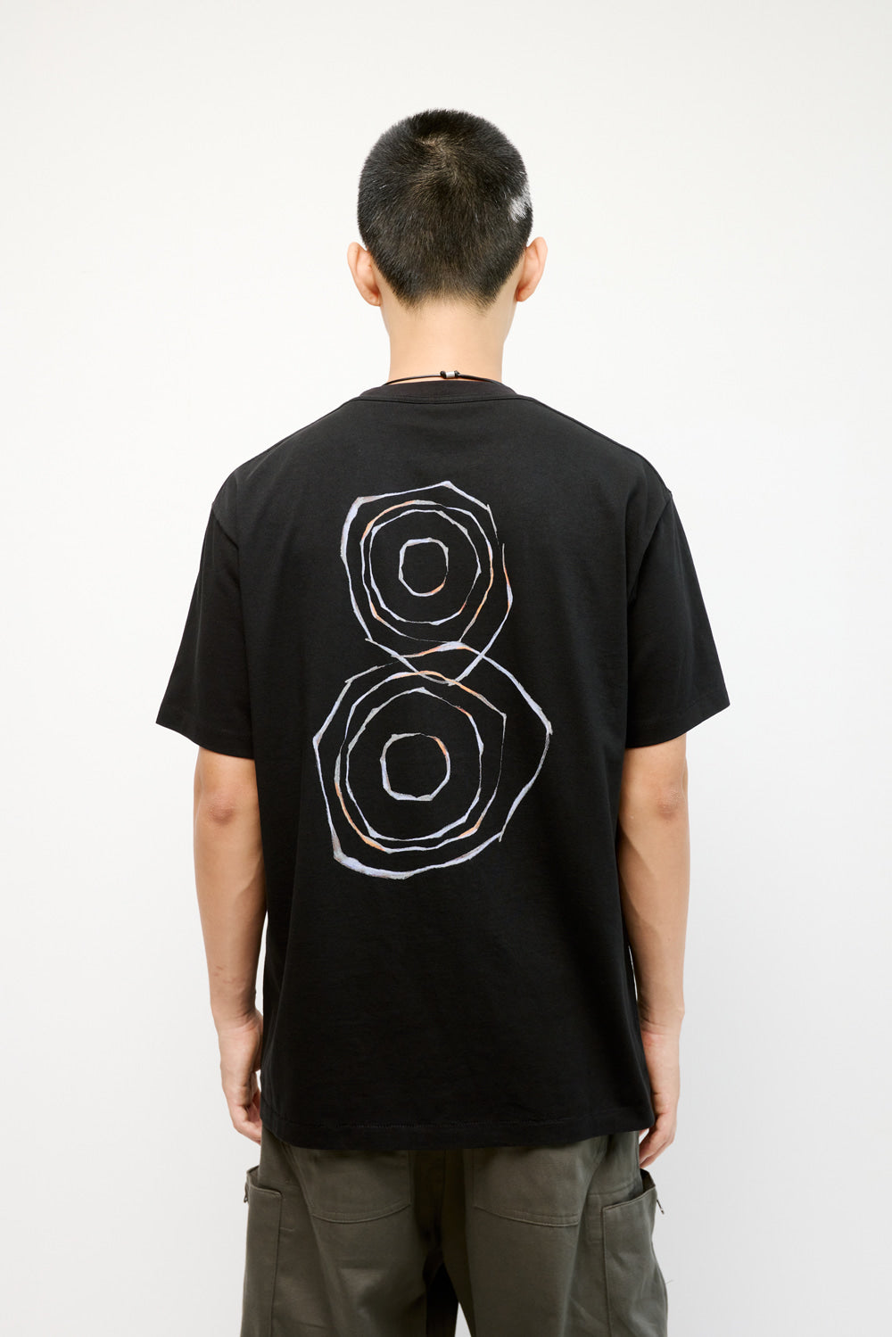 Hatchingroom - Shirakami Woods 8 Tee Washed (Black) product image 6 | TRAB K-Fashion Australia