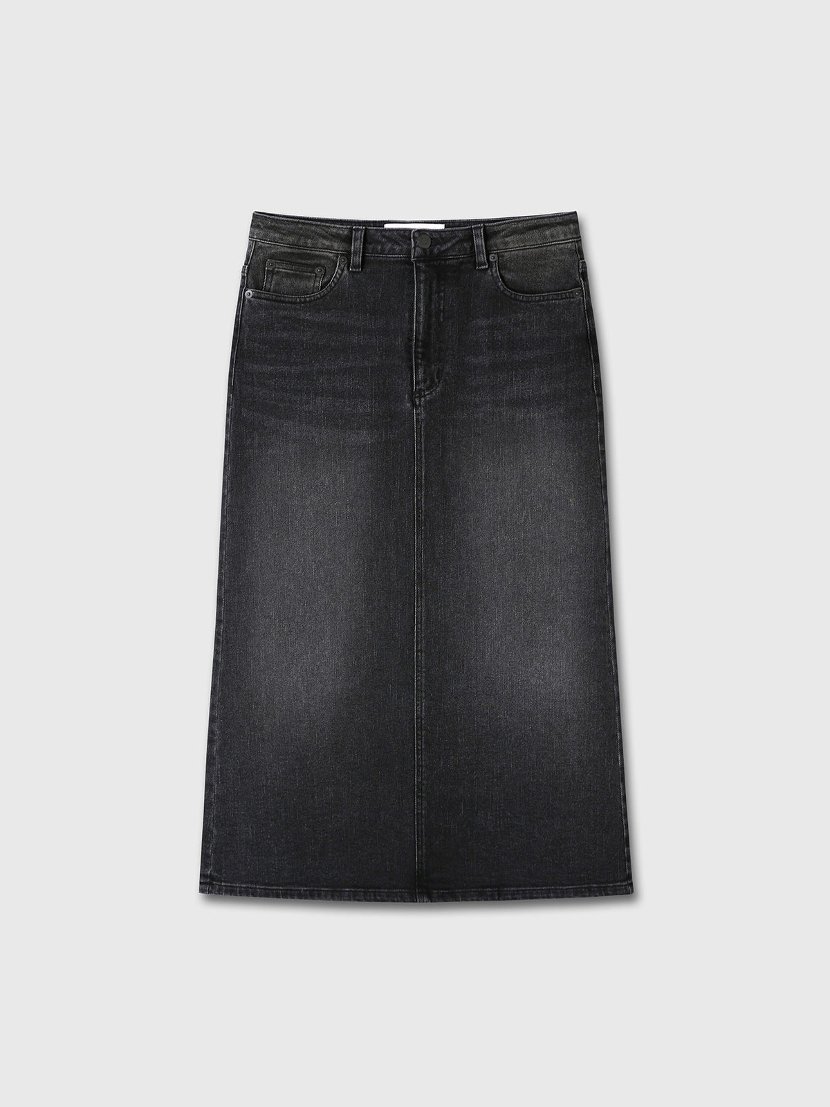 Tonywack - Denim Midi Skirt (Washed Black) product image 11 | TRAB K-Fashion Australia