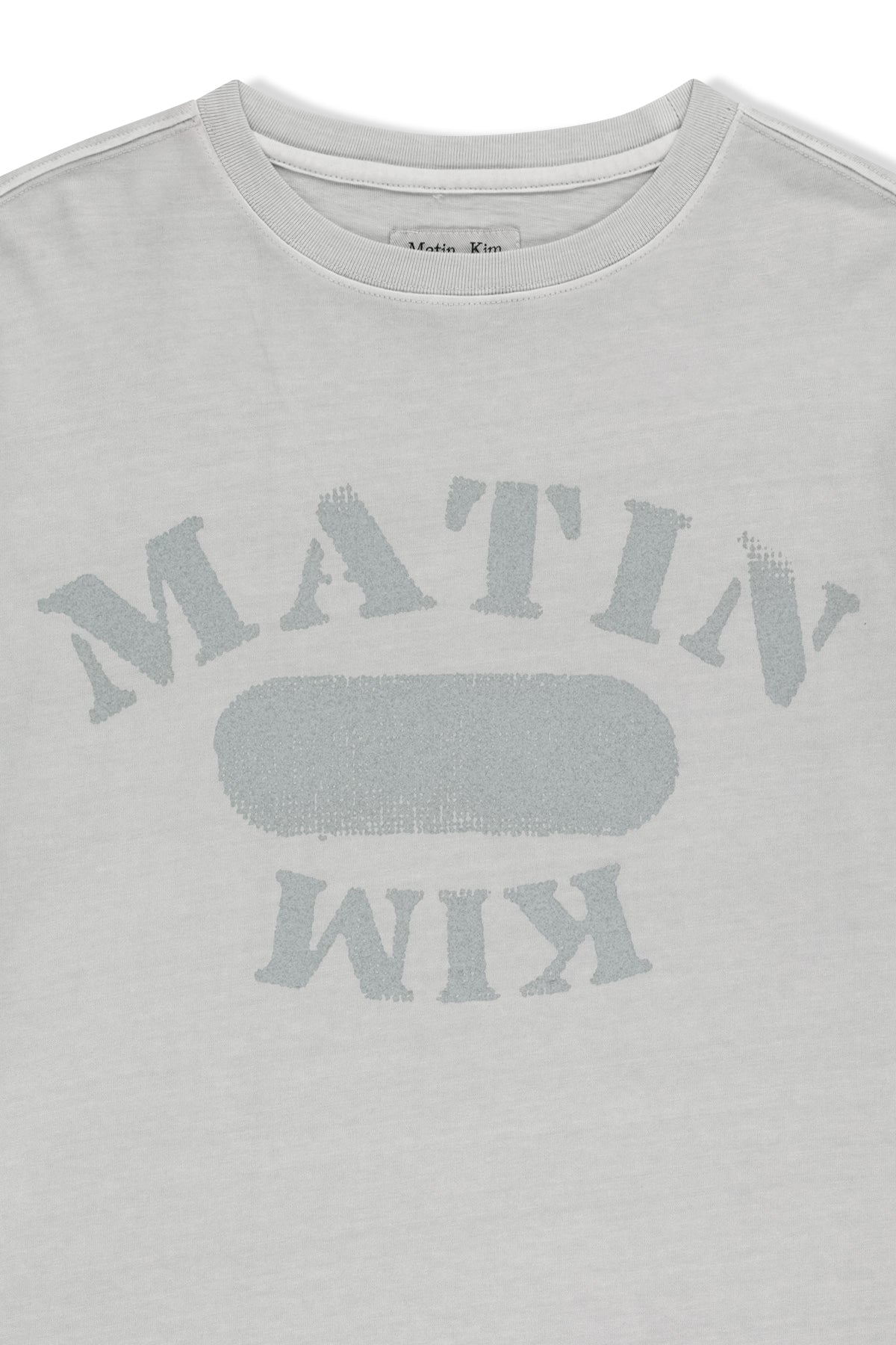 Matin Kim - Vintage Wahshed Overfit Top (Light Grey) product image 4 | TRAB K-Fashion Australia