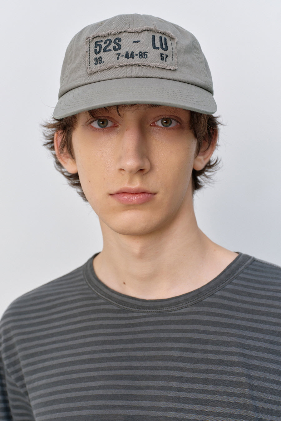 Insilence - Location Patch 6-Panel Cap (Taupe Beige) product image 3 | TRAB K-Fashion Australia