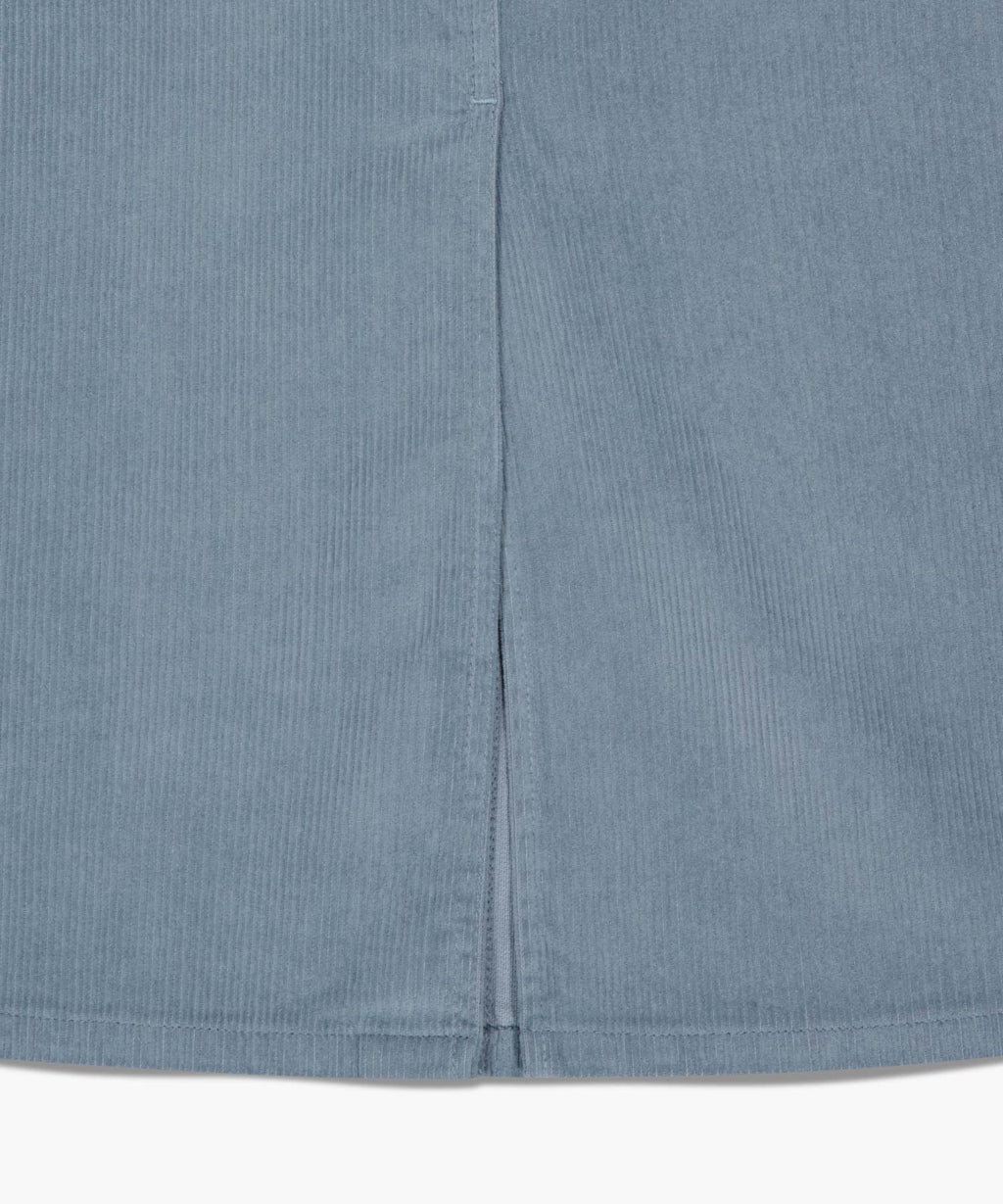 Marithe & Francois Girbaud - Classic Corduroy Midi Skirt (Sky Blue) product image 12 | TRAB K-Fashion Australia