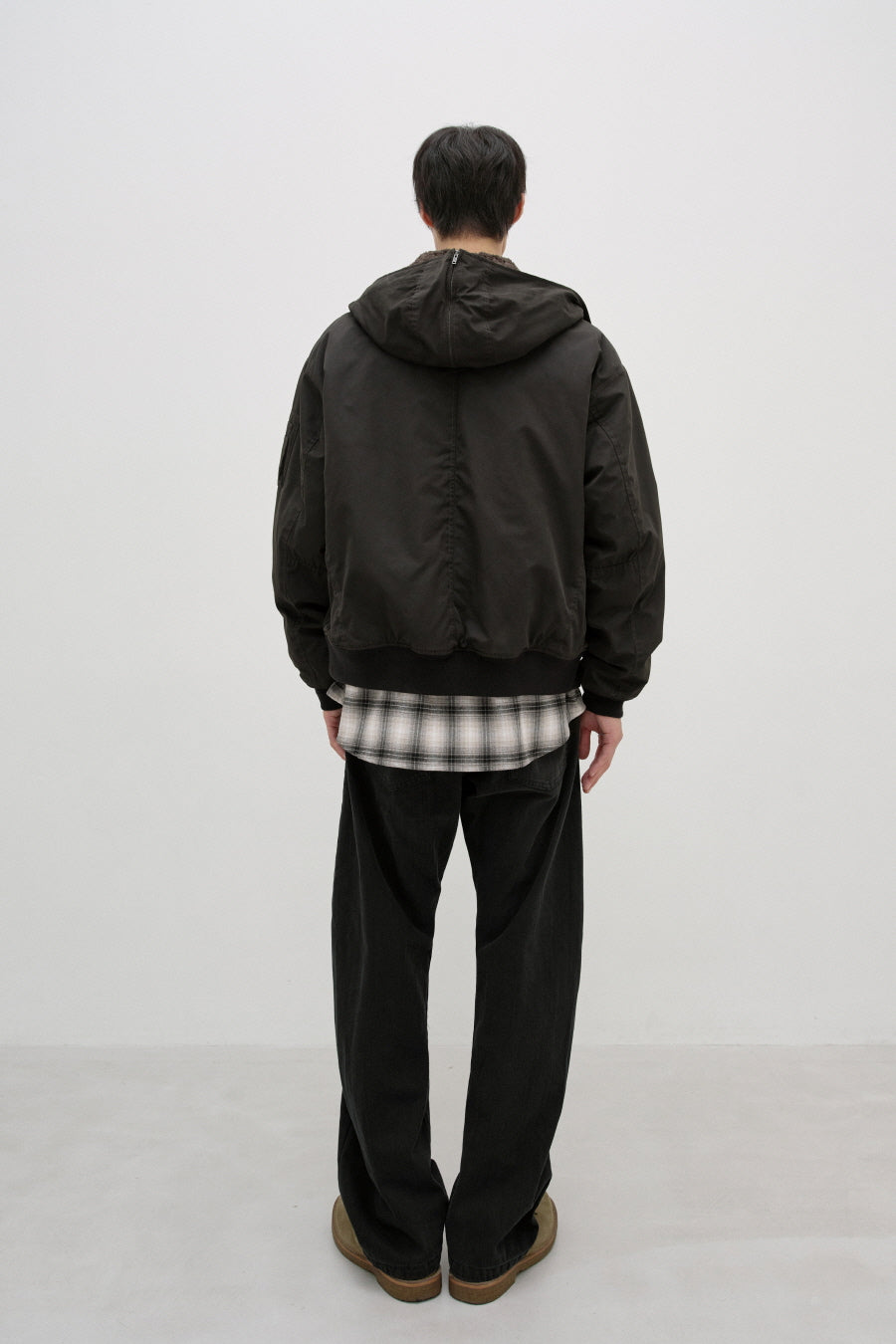 Insilence - N-2B Pilot Parka (Khaki Brown) product image 5 | TRAB K-Fashion Australia