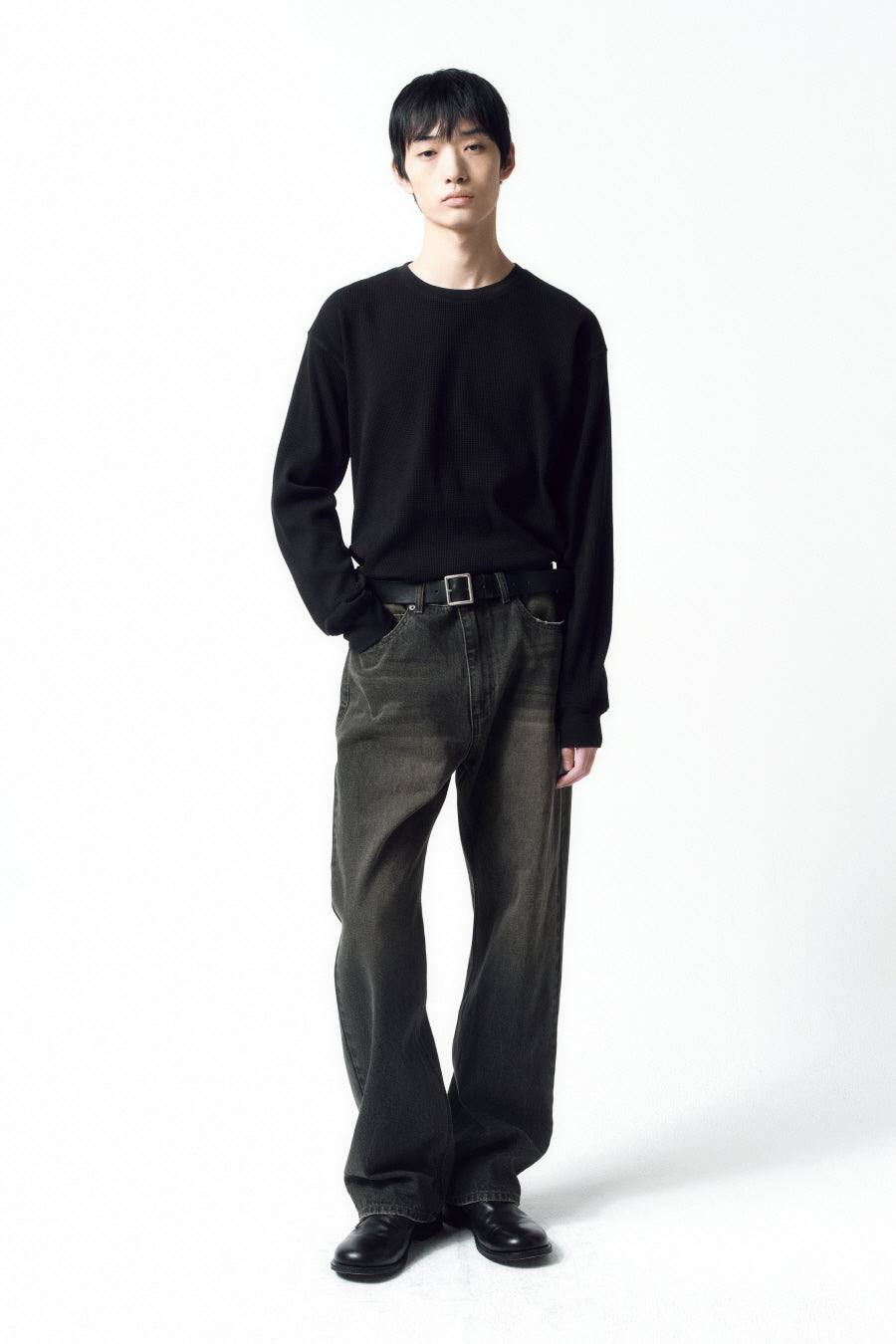 Insilence - Garrison Belt (Black) product image 3 | TRAB K-Fashion Australia