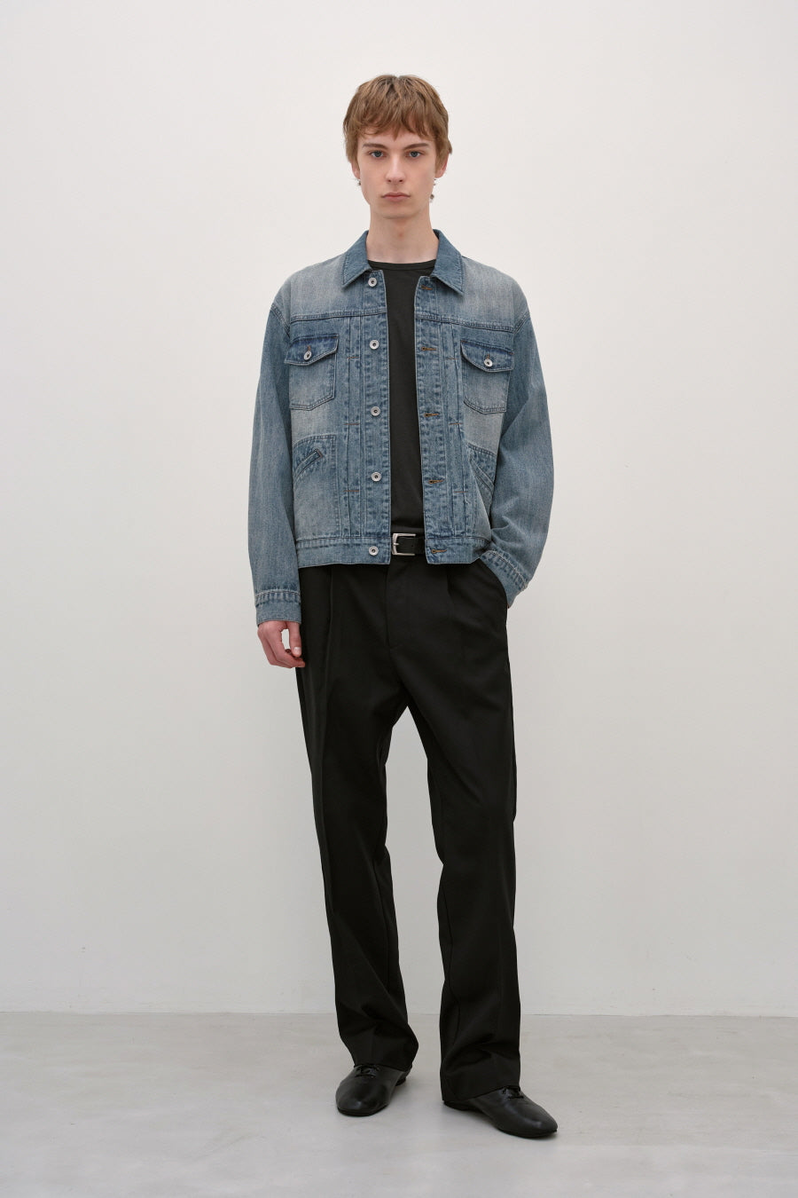 Insilence - Denim Ranch Jacket (Light Blue) product image 6 | TRAB K-Fashion Australia