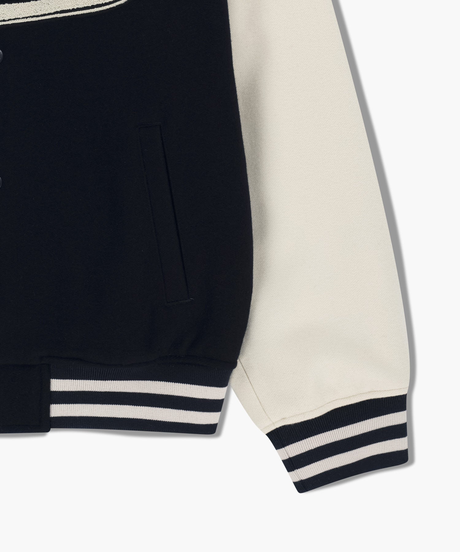 Marithe & Francois Girbaud - Wool Varsity Jacket (Dark Navy) product image 15 | TRAB K-Fashion Australia