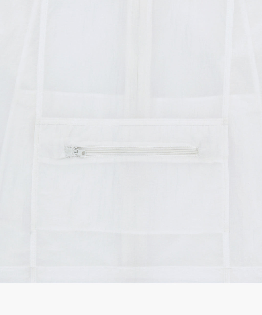 Marithe & Francois Girbaud - Hooded Packable Nylon Jacket (White) product image 12 | TRAB K-Fashion Australia