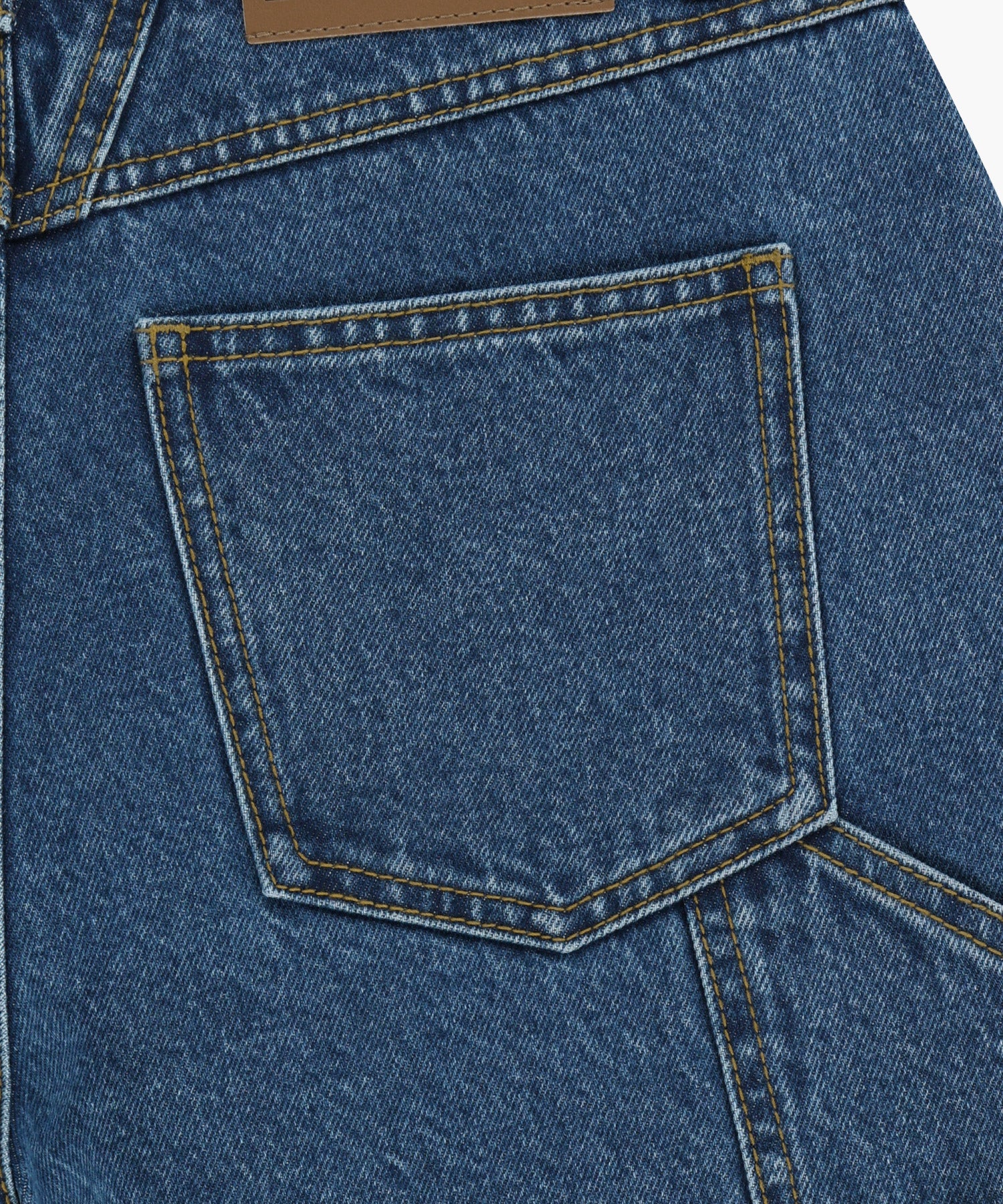 Marithe & Francois Girbaud - Carpenter Denim Shorts (Blue) product image 12 | TRAB K-Fashion Australia