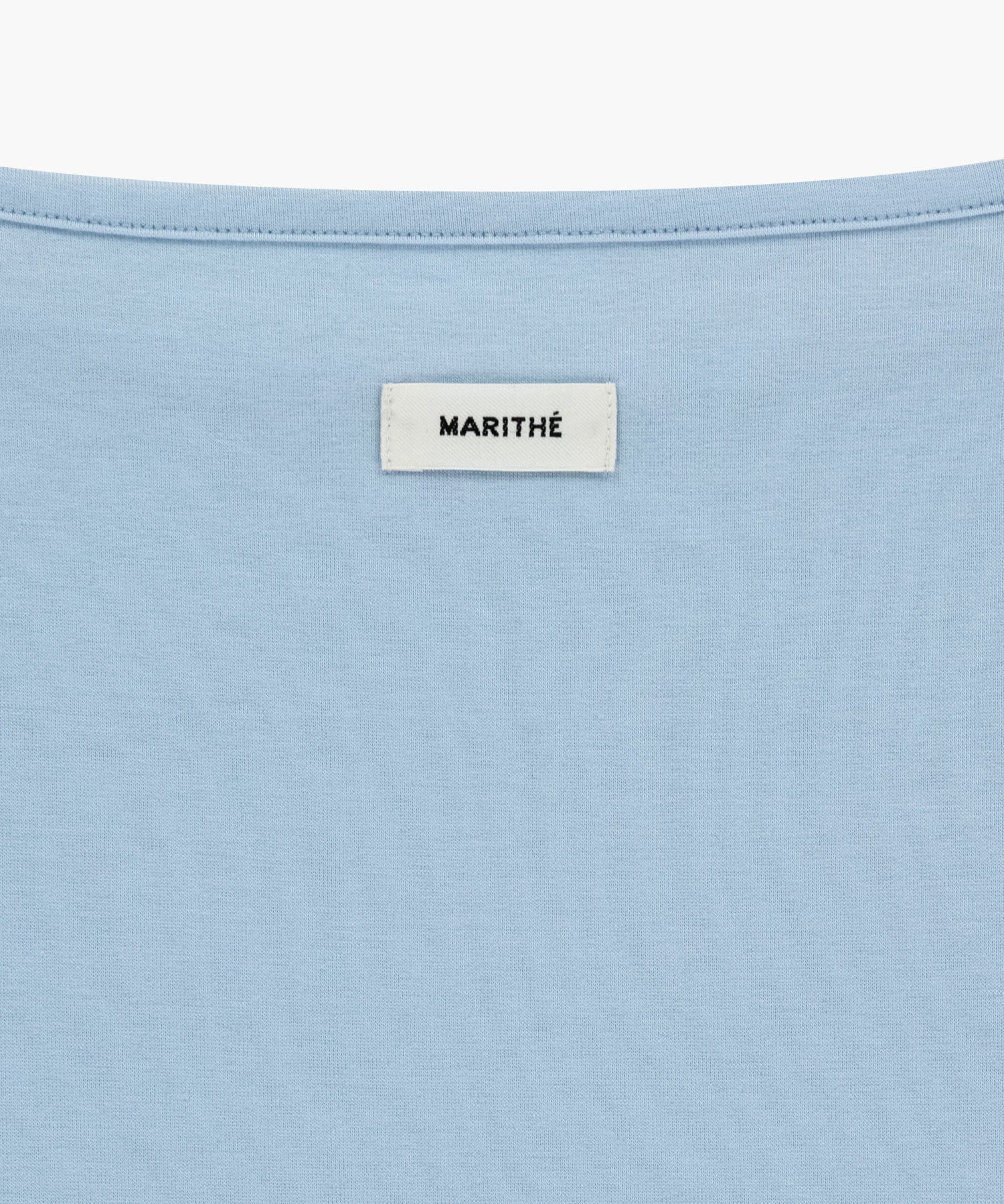 Marithe & Francois Girbaud - Layered Jersey Long Sleeve (Sky Blue) product image 12 | TRAB K-Fashion Australia