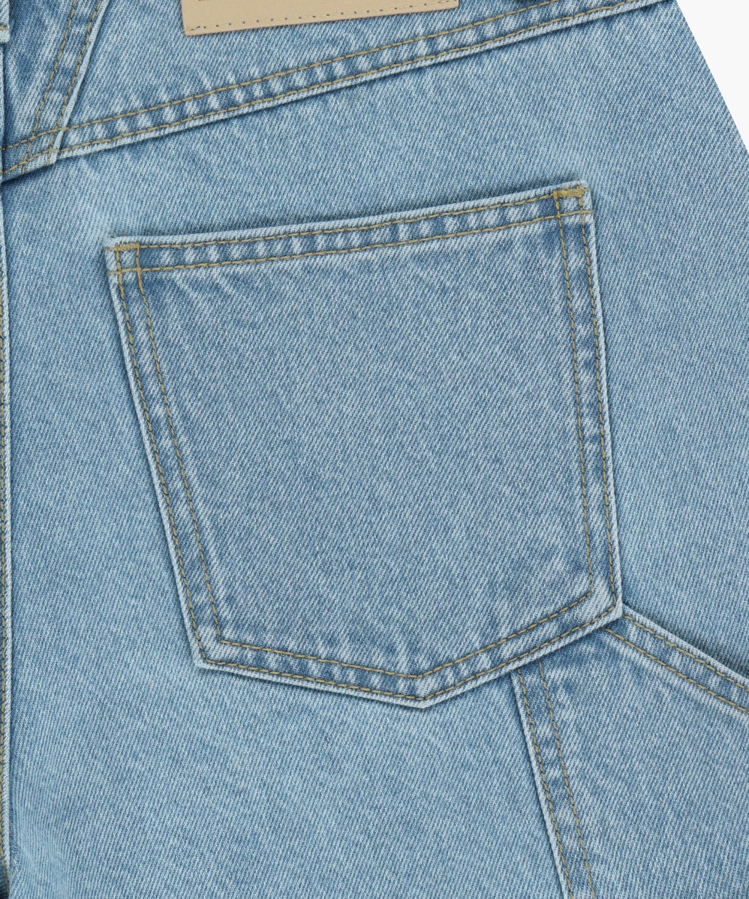 Marithe & Francois Girbaud - Carpenter Denim Shorts (Light Blue) product image 12 | TRAB K-Fashion Australia